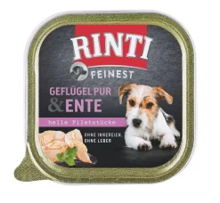 RINTI Feinest Poultry Pure&Duck vaschetta pollame e anatra 12x150 g