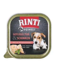RINTI Feinest Poultry Pure&Ham vaschetta pollame e prosciutto 150g