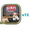 RINTI Feinest Poultry Pure&Rice vaschetta pollame e riso 12x150 g