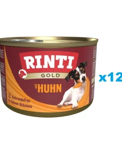 RINTI Gold Chicken Mini Pollo per cani di razza piccola 12x185 g