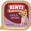 RINTI Gold Duck&Poultry Mini anatra e pollame in vaschetta 100 g