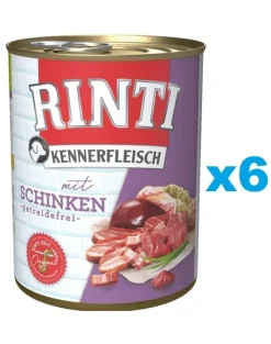 RINTI Kennerfleisch Ham con prosciutto 6 x 400g