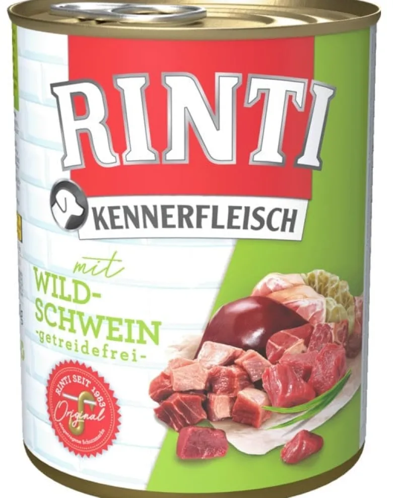 RINTI Kennerfleisch Wild boar cinghiale 6 x 800g