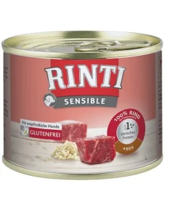 RINTI Sensible Wołowina z ryżem 12x185 g