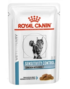 ROYAL CANIN Cat Sensitivity pollo e riso 48x85 g cibo umido per gatti adulti con reazioni avverse al cibo
