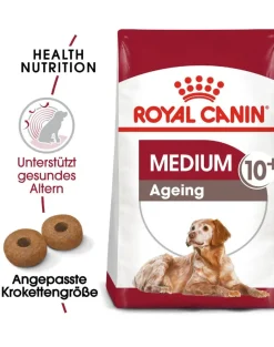ROYAL CANIN Medium Ageing 10+ 30 kg (2 x 15 kg) cibo secco per cani maturi di età superiore ai 10 anni, razze di media taglia