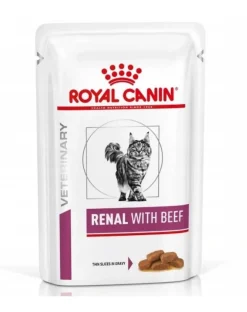ROYAL CANIN Renal Feline Fish 12 x 85g + Beef 12 x 85g