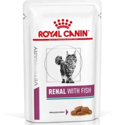 ROYAL CANIN Renal Feline Fish 48 x 85g cibo umido per gatti con insufficienza renale cronica