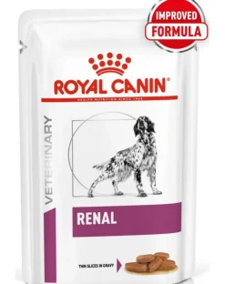 ROYAL CANIN Veterinary Diet Canine Renal 4 x 12 x 100g cibo umido per cani con insufficienza renale cronica