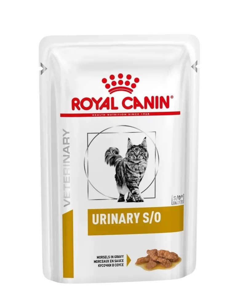 ROYAL CANIN Veterinary Diet Feline Urinary S/O 85 g x 48