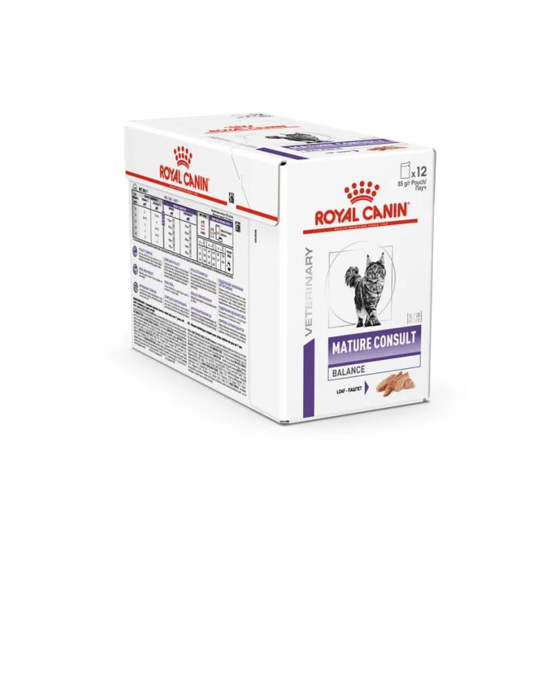 ROYAL CANIN VHN Cat Mature Consult Balance Loaf 24x85g