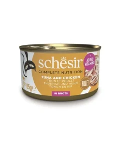 SCHESIR Tonno con filetti di pollo e riso 85 g