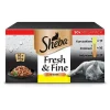 SHEBA Fresh&Fine 50x50 g Bustine di salsa di pollo, pollame e tacchino