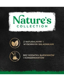 SHEBA Nature’s Collection in vaschetta 22x85g Alimento umido completo per gatti adulti bocconcini con salmone guarniti con piselli in salsa