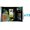 SHEBA Nature’s Collection Selezione di sapori 52x85 g Alimento umido completo per gatti adulti, bocconcini in salsa con pollo, tacchino, tonno e salmone