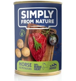 SIMPLY FROM NATURE senza cereali - Cavallo e patate 6 x 400 g + 1 GRATIS