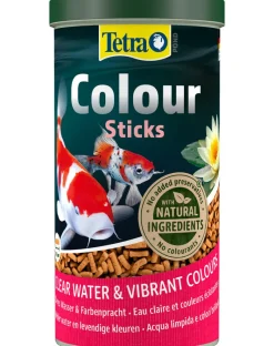 TETRA Pond Colour Sticks 1l Mangime completo per pesci da laghetto dai colori brillanti