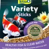 TETRA Pond Variety Sticks 4l Mix completo per pesci da laghetto a base di tre diversi tipi di stick
