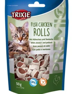TRIXIE Anelli di pollo con salmone 50g