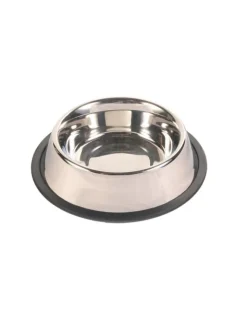 TRIXIE Ciotola antiscivolo in acciaio inox 0,45 l / 14 cm