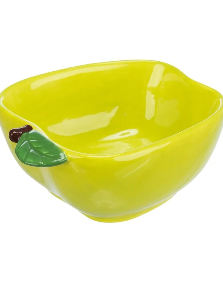 TRIXIE Ciotola in ceramica per roditori a forma di mela 180 ml