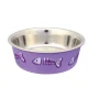 TRIXIE Ciotola in metallo con rivestimento in plastica 0,3 l / 12 cm
