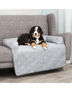 TRIXIE Cuccia per cani Nero per la protezione dei mobili 90 × 90 cm