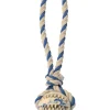 TRIXIE Dentafun Palla con corda 7 cm