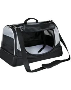 TRIXIE Holly Borsa per il trasporto di cani nero/grigio