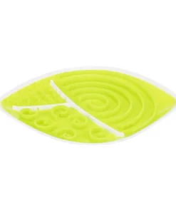 TRIXIE Lick'n'Snack vassoio di plastica a forma di foglia 28 x 21 cm