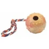 TRIXIE Palla in gomma naturale con corda 6cm/30cm