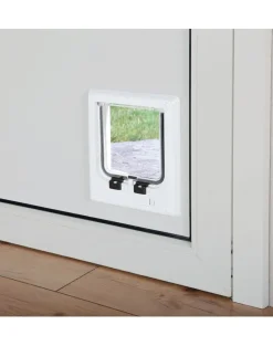 TRIXIE Porta per gatti 'freecat de luxe elettromagnetico bianco