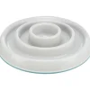TRIXIE Slow Feeding Vaschetta di plastica grigia 0,45 l