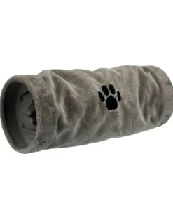 TRIXIE Tunnel di gioco per gatti in peluche 22 × 60 cm