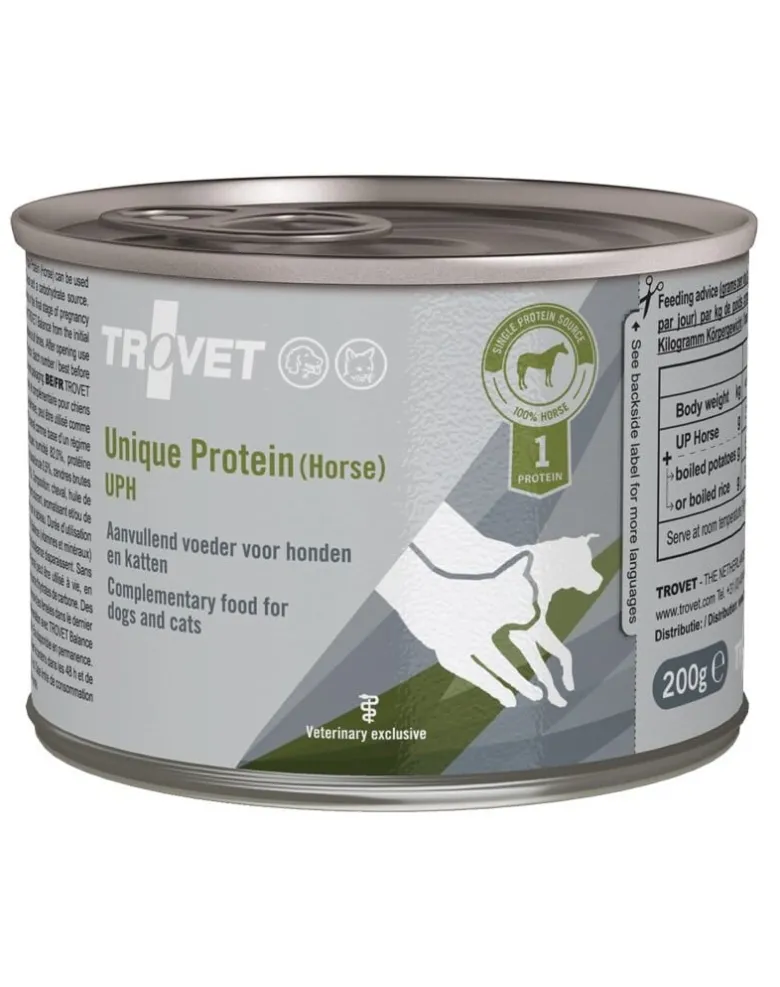 TROVET Unique Protein Horse UPH 12x200 g