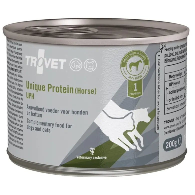 TROVET Unique Protein Horse UPH 12x200 g