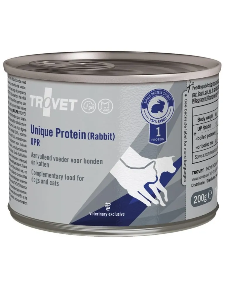 TROVET Unique Protein Rabbit UPR 6x200 g