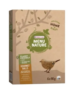 VERSELE-LAGA Menu Nature Palline grasse per uccelli selvatici con noci e semi di girasole 540g