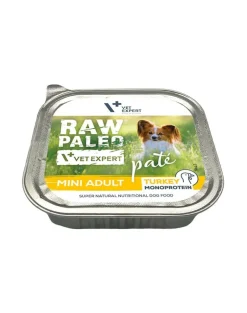 VETEXPERT cibo umido Raw Paleo Pate Adult Mini Turkey
