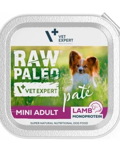 VETEXPERT RAW PALEO Pate Adult Mini Lamb 150g paté per cani di piccola taglia agnello