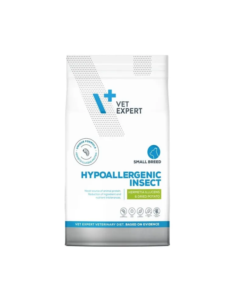 VET EXPERT Veterinary Diet Hypoallergenic Small Breed Insect 8 kg
