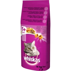 WHISKAS Adult con manzo e verdure2 x 14kg