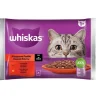 WHISKAS Adult Pasti Classici 4x85g Bocconcini con pollo e manzo in salsa