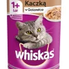 WHISKAS 1+Anatra in gelatina 400 g