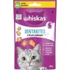 WHISKAS Dentabites 40g snack per la salute dentale per gatti adulti