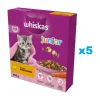 WHISKAS Junior 5x800g Alimento secco completo per gattini con delizioso pollo