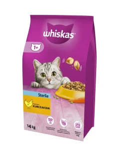 WHISKAS 1+ Sterile Pollo 14kg