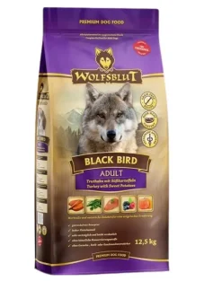 WOLFSBLUT Black Bird Adult per cani con tacchino e patate dolci 12,5 kg