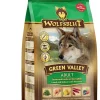 WOLFSBLUT Green Valley Adult per cani con agnello, salmone e verdure 12,5 kg