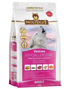 WOLFSBLUT VetLine Hypoallergenic alimento dietetico per cani allergici 12 kg